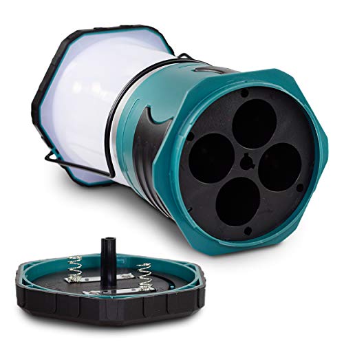 Blazin' Sun 1500 Lumen | Led Lanterns Battery Operated | Hurricane, Emergency, Storm, Power Outage Light | 200 Hour Runtime (Teal) - Thumbnail 5