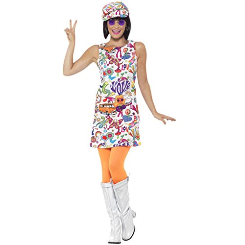 Price comparison product image 60's Groovy Chick Costume Multi X1