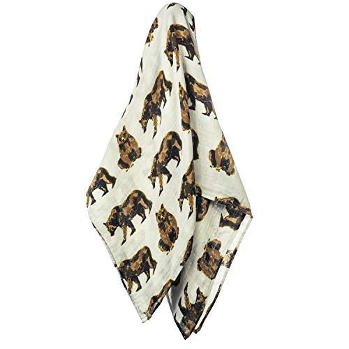 Image of Milkbarn Bamboo Swaddle (Bear)