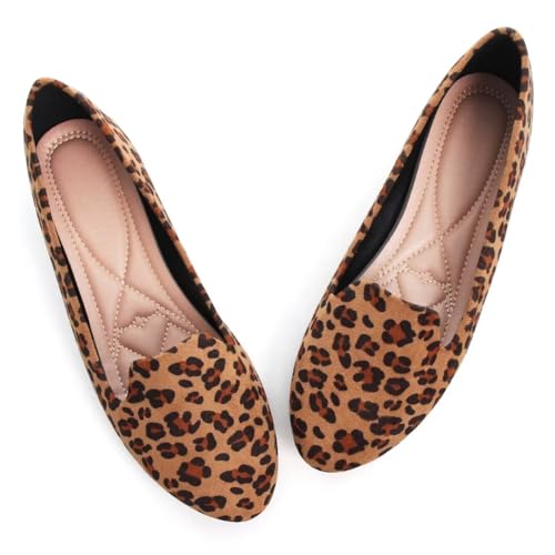 TN TANGNEST Women Pointed Toe Flats Comfortable Flat Ballet Shoes2