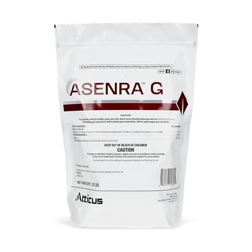 Atticus Asenra G Insecticide Granules (25-LB) Season Long Grub Killer – 0.02% Chlorantraniliprole...