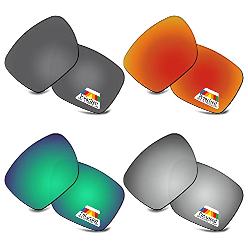 Image of Bwake Replacement Lenses for Oakley Sylas OO9448 57mm / Sylas XL OO9448 60mm Sunglasses POLARIZED
