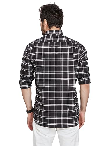 Image of BE ACTIVE Cotton Casual Checks Shirts for Men|| Casual Shirts for Men|| Mens Casual Shirts Full Sleeve