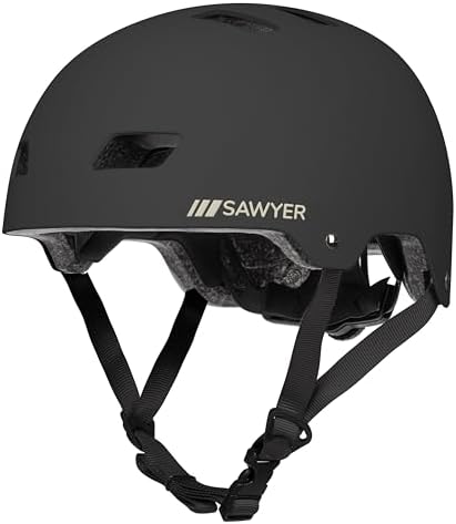 Sawyer Bikes - Casco Deportivo Ajustable (Niños y Adultos)
