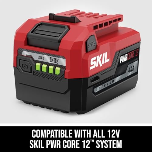 Image of SKIL PWRCORE 12 4.0Ah 12V USB-C Battery-BY5040A-00