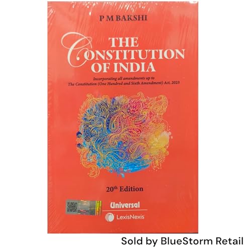 Image of Constitution of India By P M Bakshi - 20th Edition 2025