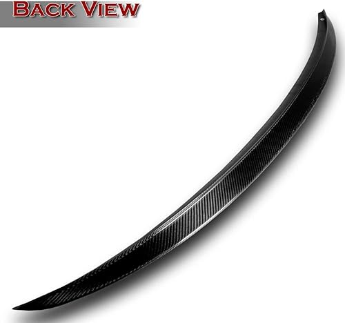 Miniatura 4 de W-POWER, Puerta de elevación de fibra de carbono real para maletero compatible con Hyundai Genesis Coupe 2010-2016, 2011 2012 2013 2014 2015, estilo