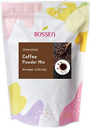 Bossen Bubble Tea Powder Mix - 2.2 Pound (Coffee)