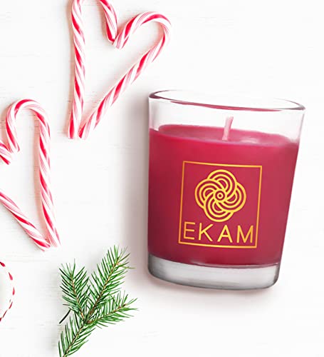 Image of EKAM Sweet Pea Scented Votive Candle - 40 Grams Each - 10 Hours Burn Time - Ideal for Diwali, Home Decor & Gifting