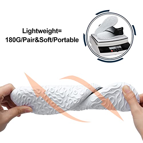 Image of Spesoul Womens and Mens Water Shoes Breathable Quick Dry Soft Barefoot Aqua Socks for Hiking Swim Beach Surf Yoga Sport
