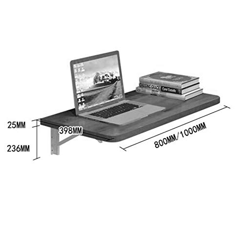 Table murale pliante bureau rabattable cuisine gain de place