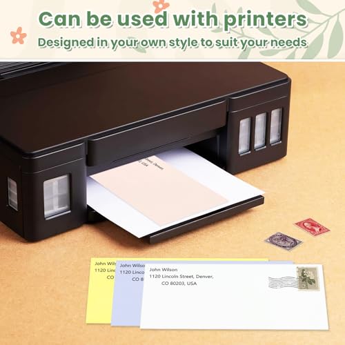 Image of #10 Colorful Envelopes Letter Size Self Seal, Business Envelopes, 200 Pcs