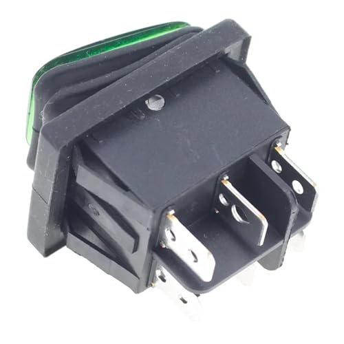 Interrupteur à bascule étanche ON OFF ON commutateur DPDT auto 12V