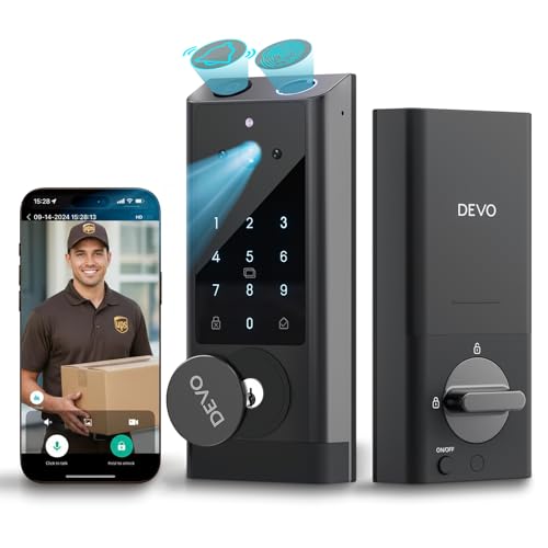 Devo G1 Video Smart Lock — Camera, Doorbell & Fingerprint