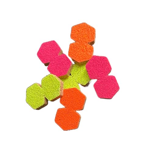 CorQs Thindicators, Pinch On Strike Indicator, Neon, 6pk