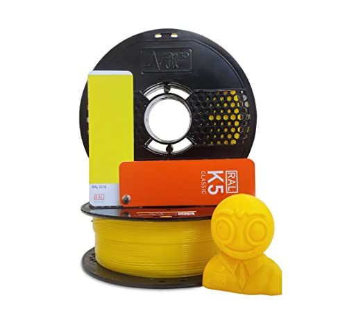 Image of NFIL3D Premium HS PLA+ Daffodil Yellow - 3D Printing Filament | Compatible with All 3D Printers | 1.75mm | 1Kg Gross Weight