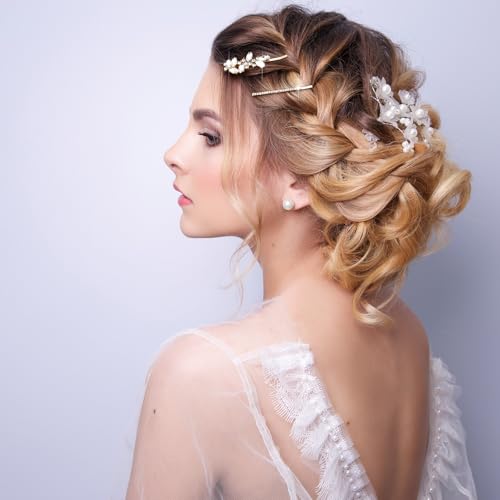 Barrettes strass brillance intense x12 pour maintien chignon - 3