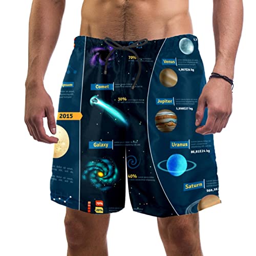 Maillots de bain pour hommes short de plage système solaire