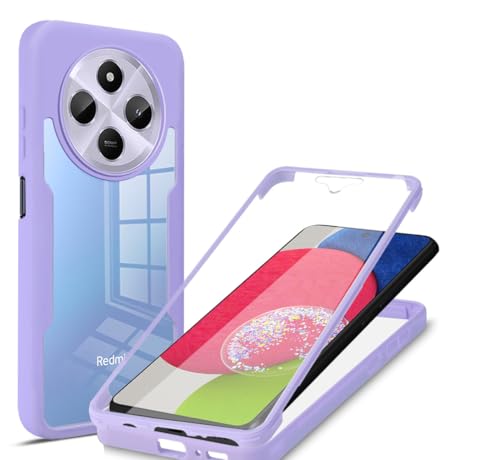 Redmi 14C P[XwAFINERx 360° Sʕی O  Redmi 14C Jo[ [^b`plx] Vf یtB TPU+PC NA X}zP[X tJo[ y ^ Ռz C菝h~ EȒP ip[v