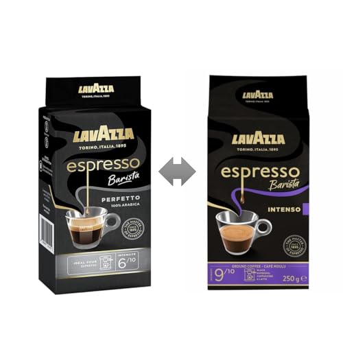 Café Moulu Espresso Barista Intenso Lavazza Le Paquet De - vue 4