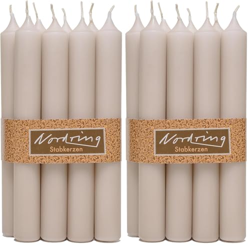 Bougies coniques Sahara Nordring pour décoration de table de mariage et dîner