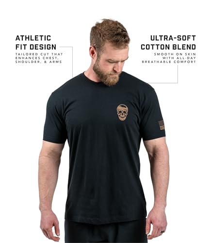 Gymreapers Valor Moisture Wicking T-Shirts for Men - Short Sleeve Workout Gym Shirts - Running Athletic Tees & Dry Fit Tshirt2