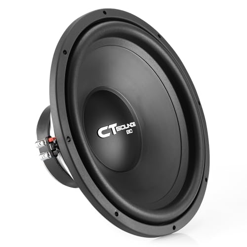 CT Sounds Bio 15” 1000-Watt Dual 4-Ohm Car Subwoofer