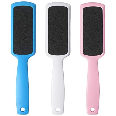 Fu Store Pedicure Foot Files Callus Remover with Double Sided Feet Rasp for Dead Skin Professional Scrubber for Feet (3 Pack) Cover