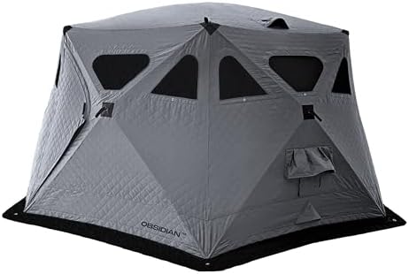 Obsidian - Heavy Duty 4 Season Camping Shelter, 6-8 Person Capaci...