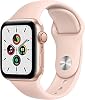 Apple Watch SE (GPS + Cellular, 40mm) - Caja de aluminio dorado con correa deportiva rosa arena (Reacondicionado) 2