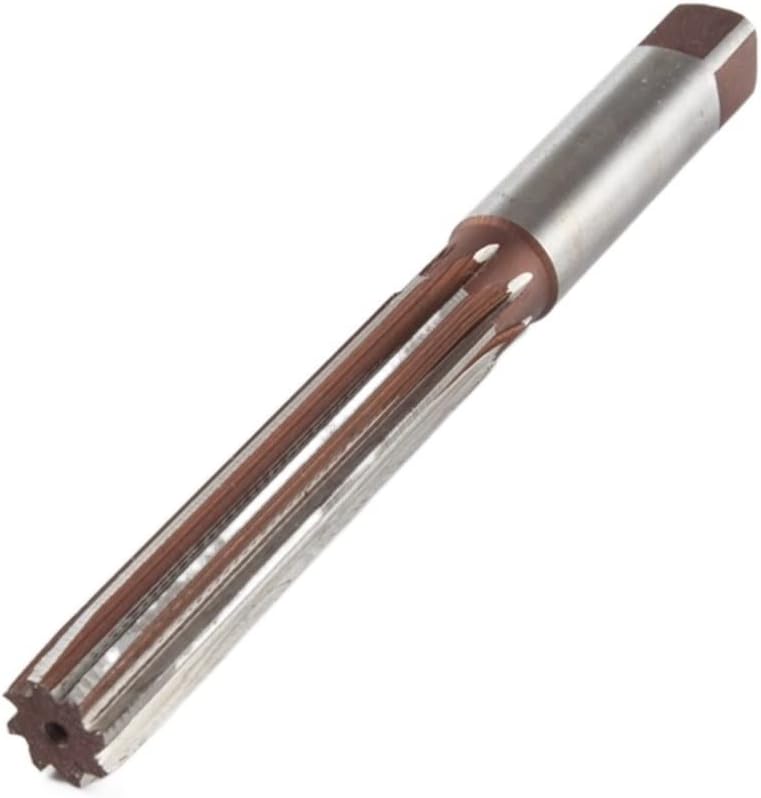 1pc 10 11 12 13 14 15 16 17 18 19 20mm Straight Shank Hand Reamer 6Flute Precision H8 Reamer Milling Cuter Tool(15mm)