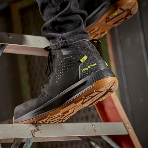 HexArmor Men's safety work boot with composite toe cap, heeled, water resistant, durable, lightweight, breathable and water resistant, The Xtend Series3