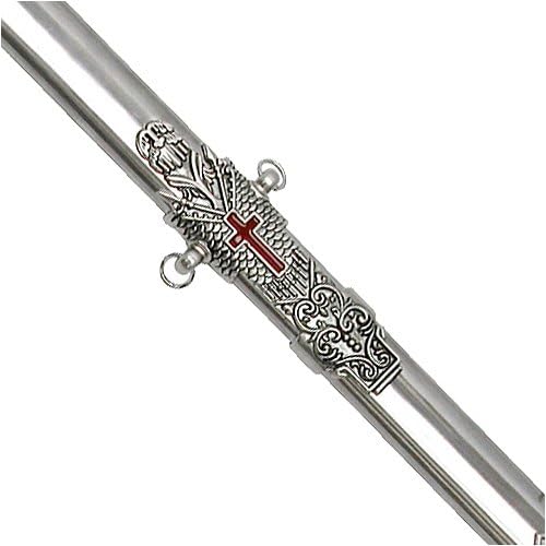 Miniatura 3 de Caballeros Templarios Masónicos Ceremoniales Daga Espada wSarna
