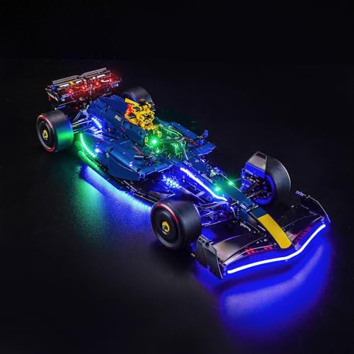 Luces LED Lego 42206 coche F1 soluciona la falta de visibilidad de tu Red Bull RB20