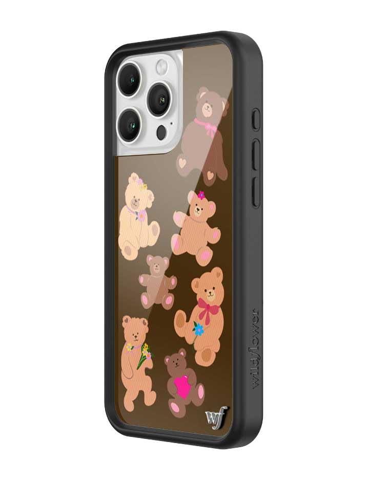 Image of Wildflower Cases - Compatible with iPhone 16 Pro Max | Protective Bumper, 6.5ft Drop Test Certified, Women Owned Small Business | Bear-y Cute