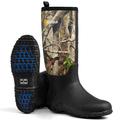 GIEESHIELD Insulated Rubber Hunting Boots