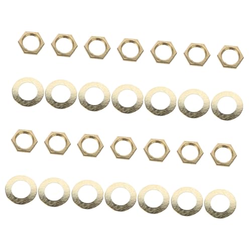 SUPVOX -in-one Clock Accessory Set Nuts Washers More for DIY Clock Assembly Repair
