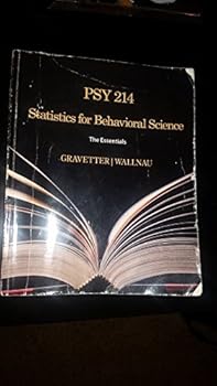 Paperback PSY 214 Statistics for Behavioral Science, The Essentials, 8th Edition Book