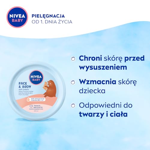 Image of Nivea Baby Soft Cream 200 ml / 6.7 oz