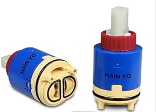 40mm Ceramic Pressure Balance Cartridge JH04BD – Hot & Cold Mixer Valve Replacement – Blue, Red,