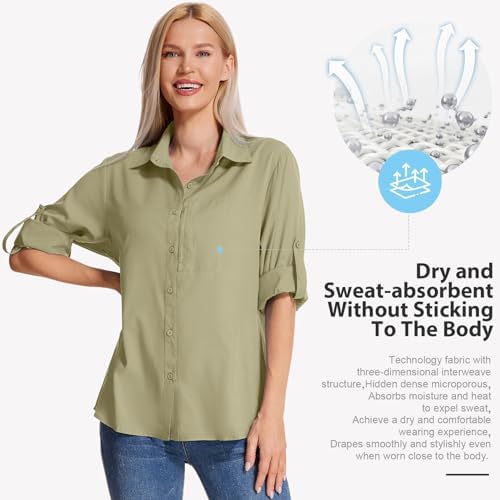 Sneldrogende blouses lange mouw dames kopen