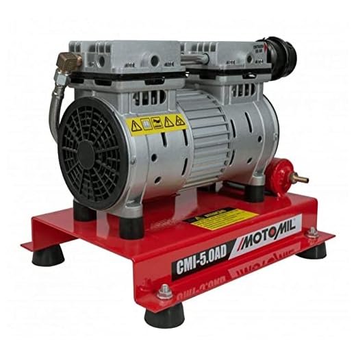 Compressor de Ar Direto 5 Pés 50 Litros Monofásico 4 Polos Isento de Óleo-MOTOMIL-CMI50/AD