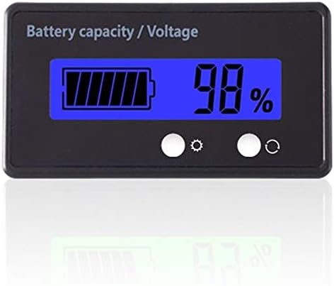 Coolschmax Batterie-Voltmeter IP67 - Präzise Spannungsmessung Für 12V-84V
