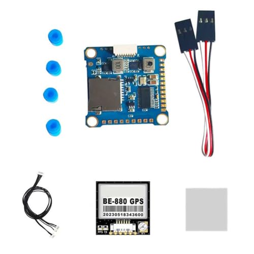 Ohulelks Controlador de Vuelo F4 V3S Plus OSD 2-6S Barómetro Incorporado 30,5 X 30,5 mm para Dron de Carreras RC FPV Quadcopter B
