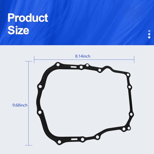 Image of CVT Transmission Cover Gasket Compatible with 2013-2015 Subaru XV Crosstrek 2.0 L H4, 2016-2017 Subaru Crosstrek 2.0 L H4 Part Number 31338AA020