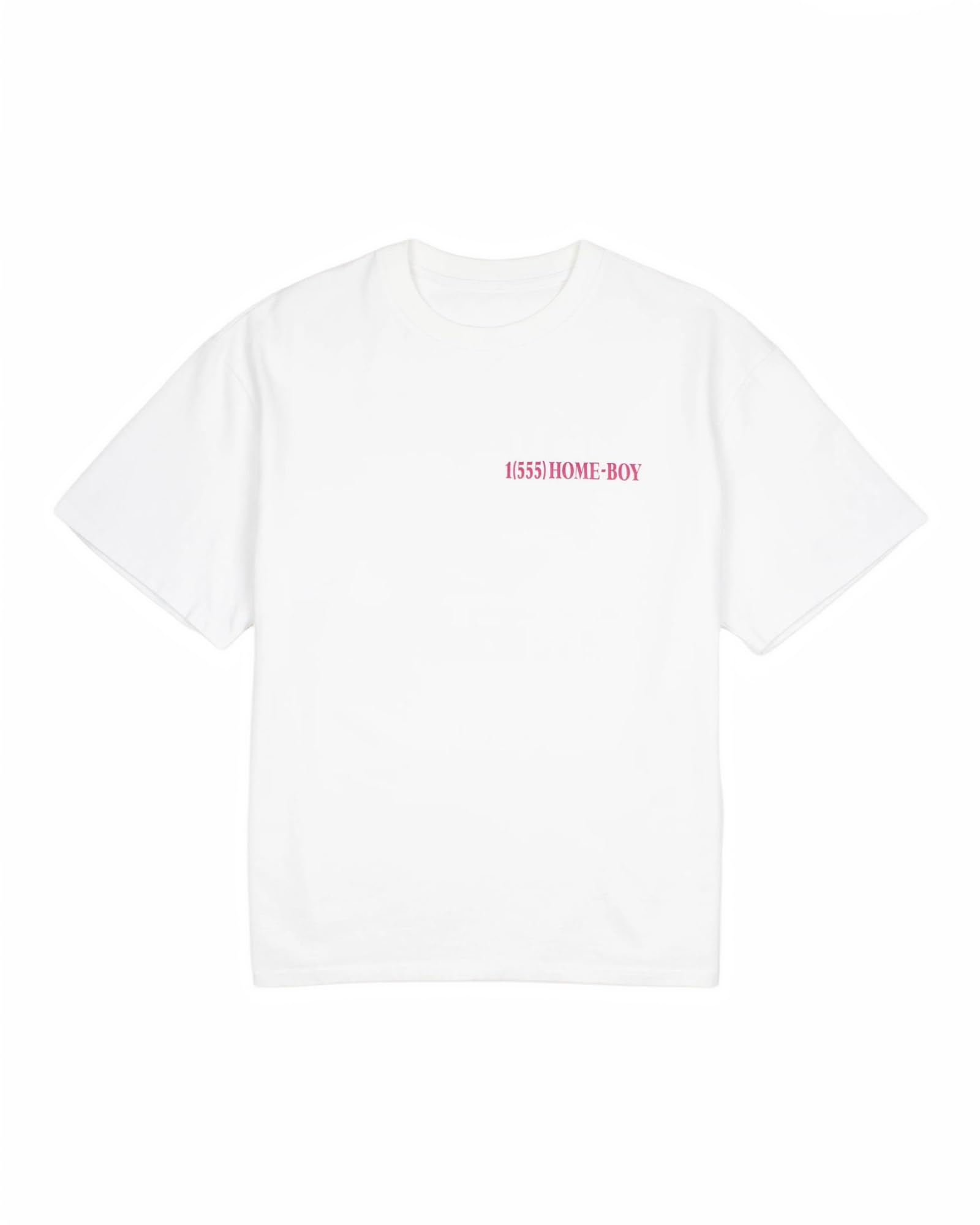 Homeboy Unisex Daddies Lambo T-Shirt, White, XXS
