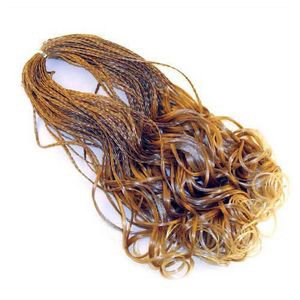 Rastafri Handtied Body Curl Extension Braid Hair Natural Black