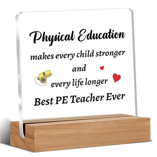 Teacher Appreciation Gifts Desk Signs 4x4 Inches