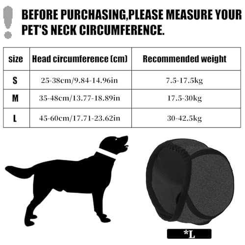 Ohrenschutz Hund,Hunde Gehörschutz Dog Silvester Ohrenschützer Dogs Ear Geräuschunterdrückung Kopfhörer Lärmschutz Hundekopfhörer Lärm Muffs Verstellbare Silent Ohrschützer für Ears Noise Cancellation