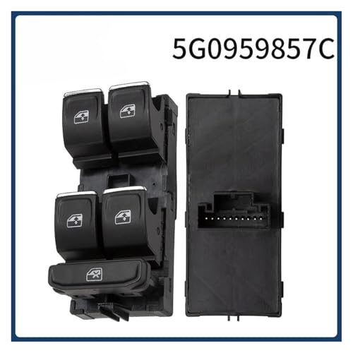 Commutateur de vitre électrique Golf MK7 Passat B8 Leon 5G0959857C - 3